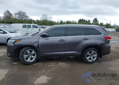 2019 Toyota Highlander Limited z USA, uszkodzony, nr VIN 5TDDZRFH0KS964865